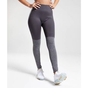 GYMSHARK WOMENS TWO-TONED SEAMLESS LEGGINGS